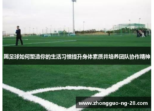 踢足球如何塑造你的生活习惯提升身体素质并培养团队协作精神